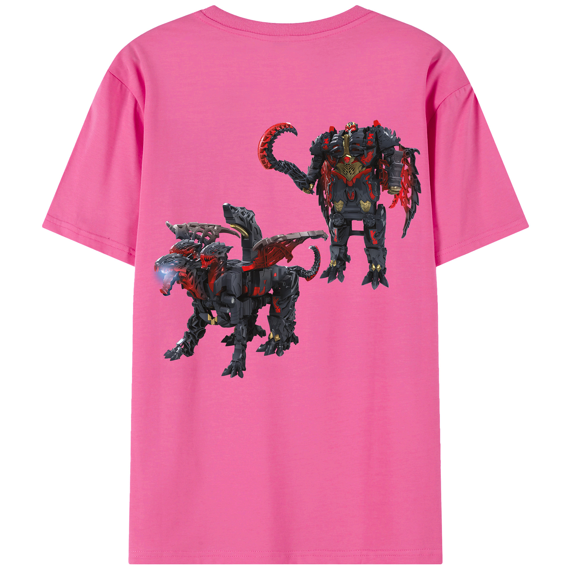 （画像用） Transformers トランスフォーマー レディース半袖Tシャツ(バックプリント)